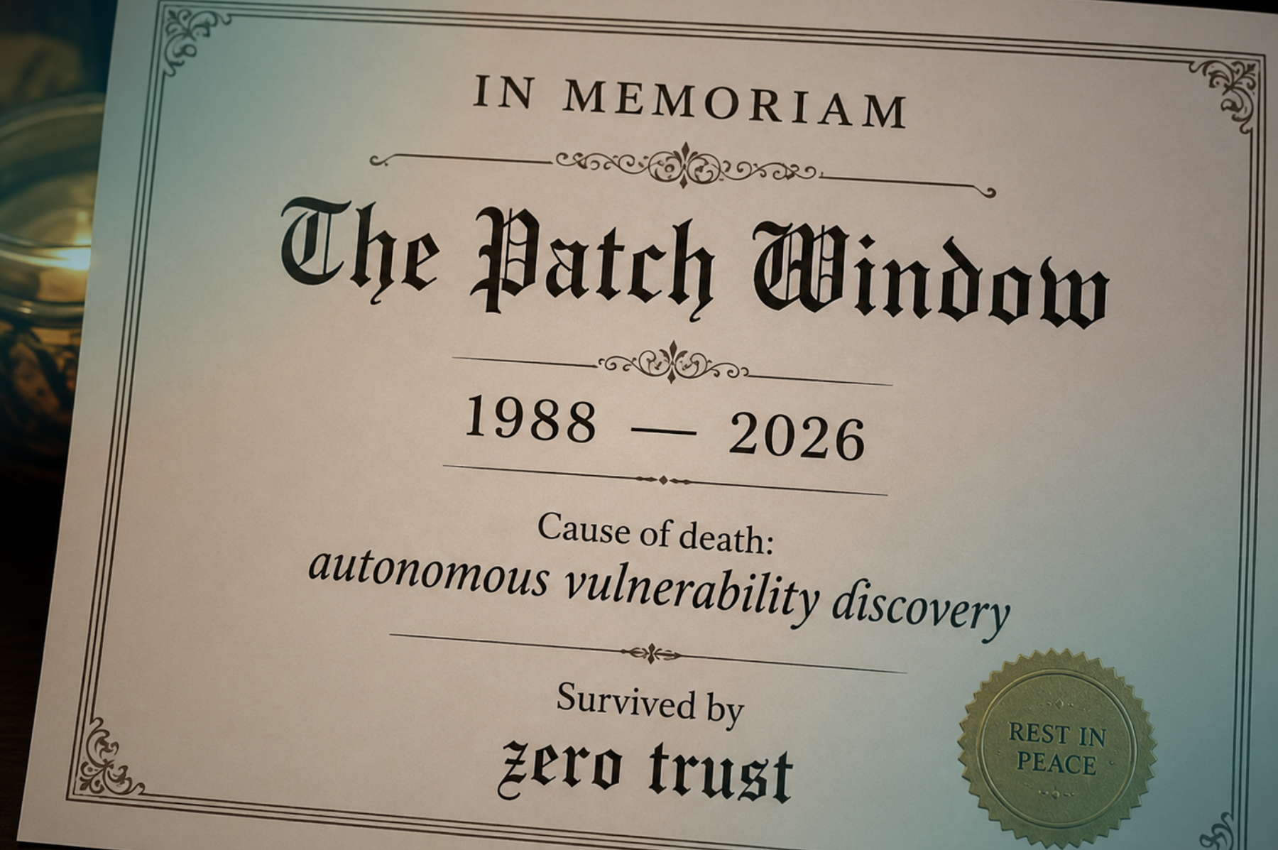 Death of the Patch Window